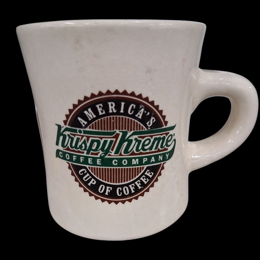 Vintage Krispy Kreme heavy coffee in good condition.